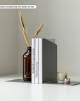 Metal bookend