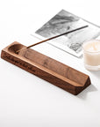 Wood Incense Holder