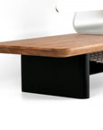 Wood Monitor Stand with shelf (Classic Design)