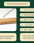 Wood Incense Holder