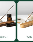 Wood Incense Holder