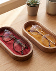 Wooden eyeglass cases