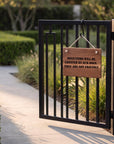 Do Not Knock Sign