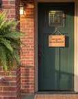 Do Not Knock Sign
