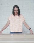 Wood Monitor Stand with shelf (Classic Design)