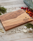 Custom Order for Kelsey and Remo — 52 Walnut L Cutting Board