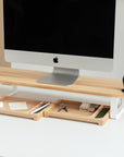 Wood Monitor Stand (Hollow Design)