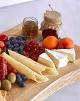 Live edge charcuterie board