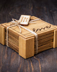 Custom logo coasters