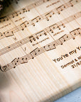Engraved Wedding Song - First Dance Lyrics 🎼