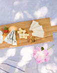 Charcuterie board with handle