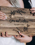 Walnut Personalized cutting board