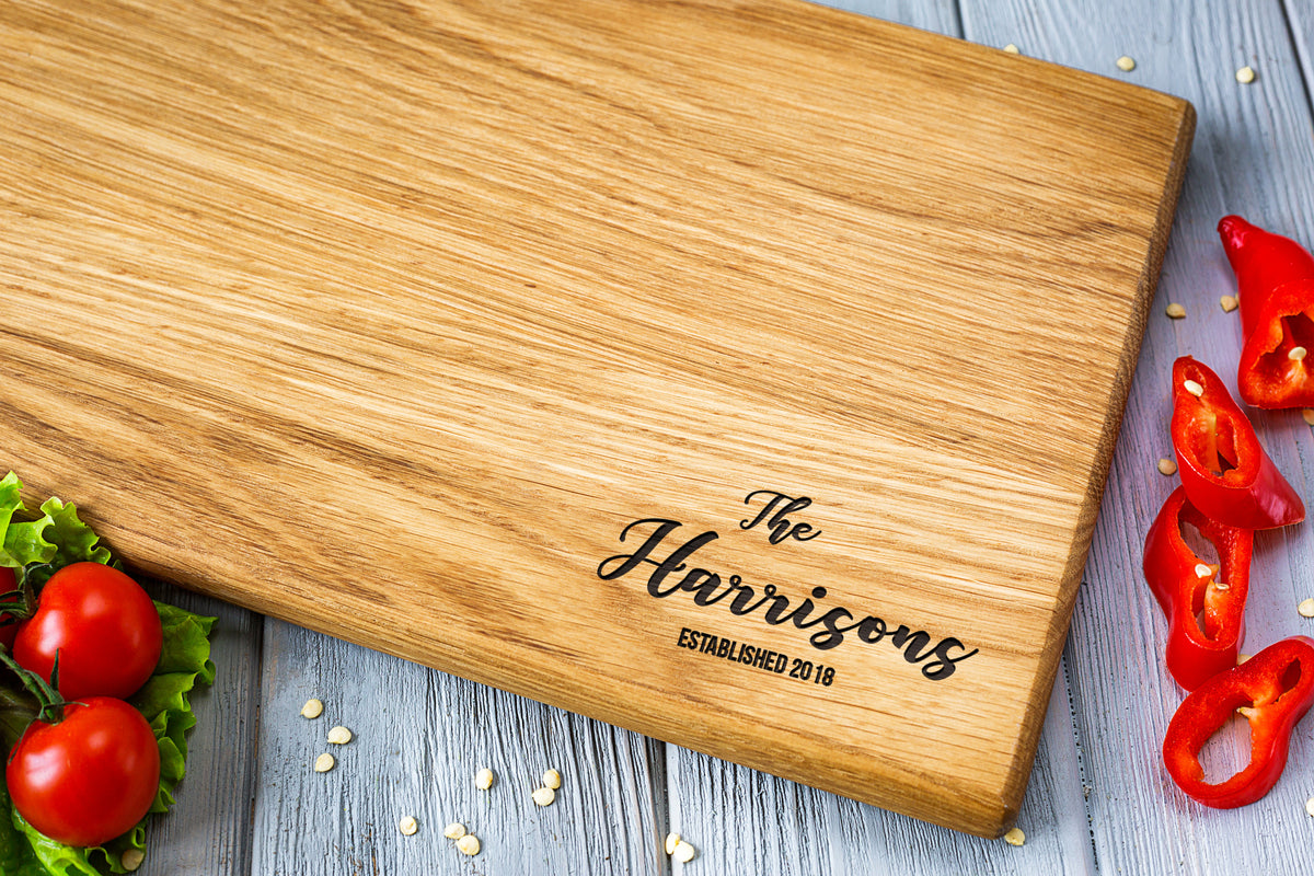 You Name It 10x14 Personalized Bamboo Cutting Board