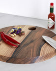 walnut round edge board