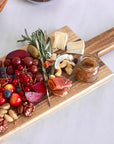 Charcuterie board with handle