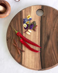 walnut round edge board