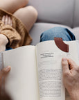 Monogram Leather bookmark