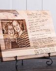 Photo & Recipe Cutting Board ๐ต