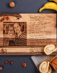 Photo & Recipe Cutting Board ๐ต