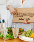 House sketch custom cutting board ๐ก