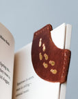 Leather bookmark