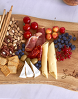 Live edge charcuterie board