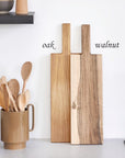 Charcuterie board with handle