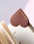 Heart Leather bookmark