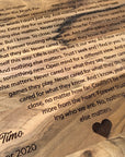Engraved Wedding Song ❤️