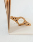 Walnut page holder