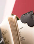 Heart Leather bookmark