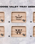 custom valet tray