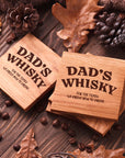 Dad's custom coasters