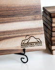 Custom cutting board for luxury corporate gifts