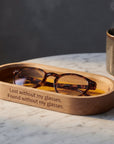 Glasses Tray Oval