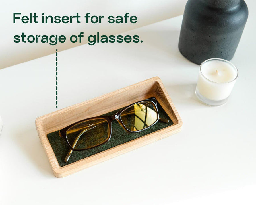 Glasses tray