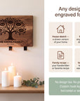 Personalized Wall Hook Organizer