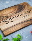 Walnut cutting board 🌰 💍