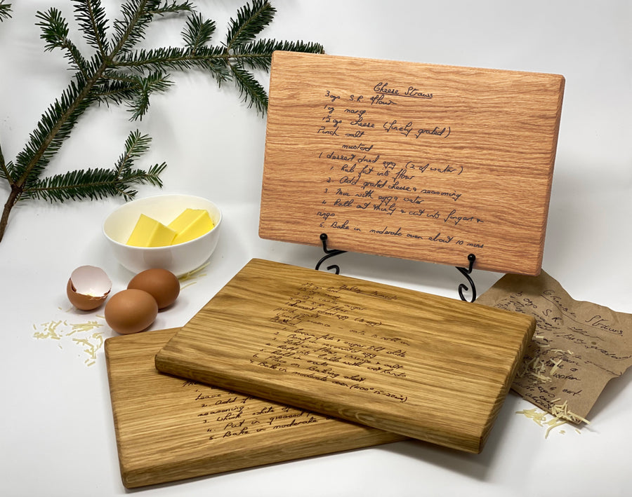 Recipe cutting board 🥗
