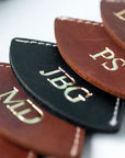 Monogram Leather bookmark