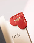 Heart Leather bookmark
